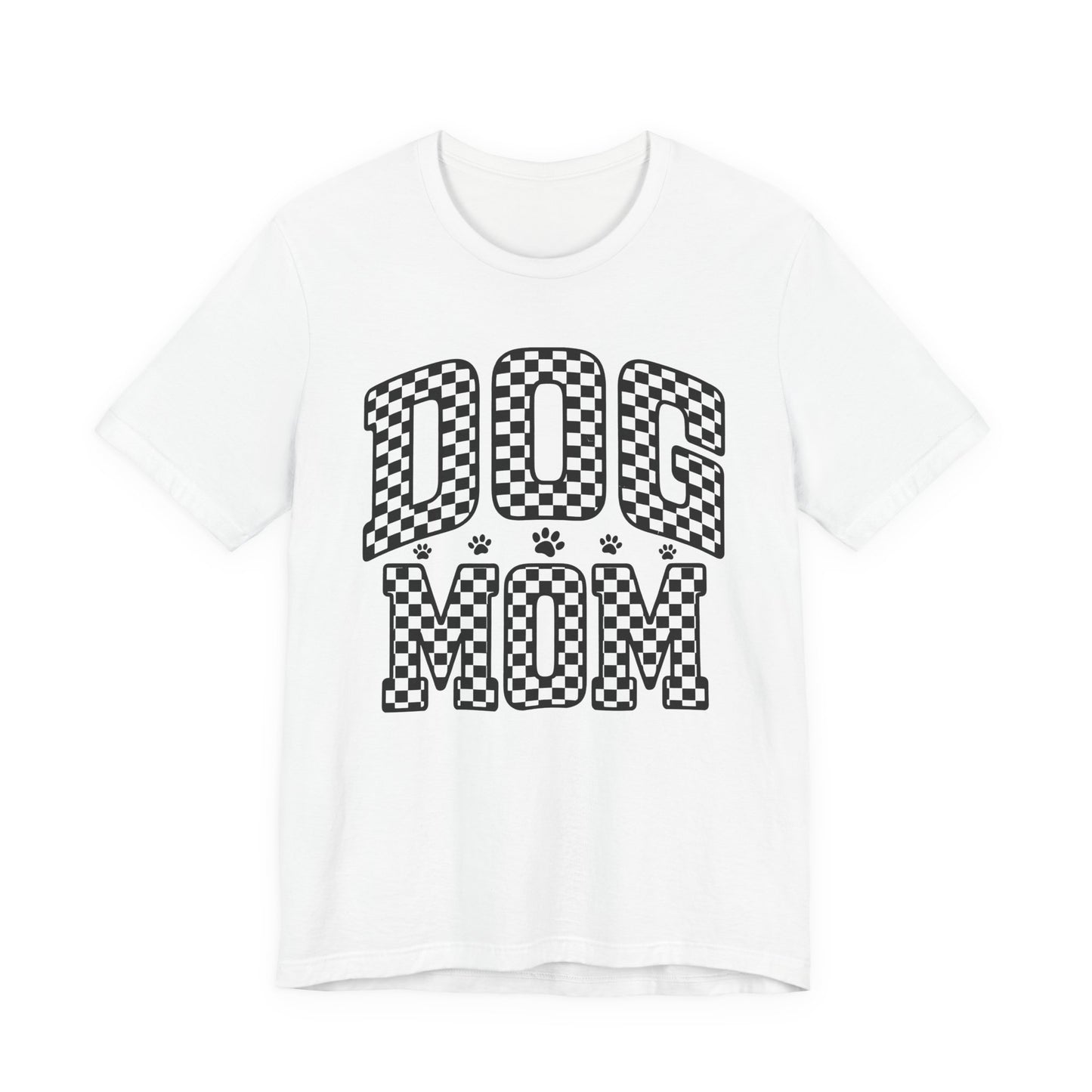 Dogs Mom Tee | Unisex Graphic Tee | White Bella Canvas 3001 | XS–5XL