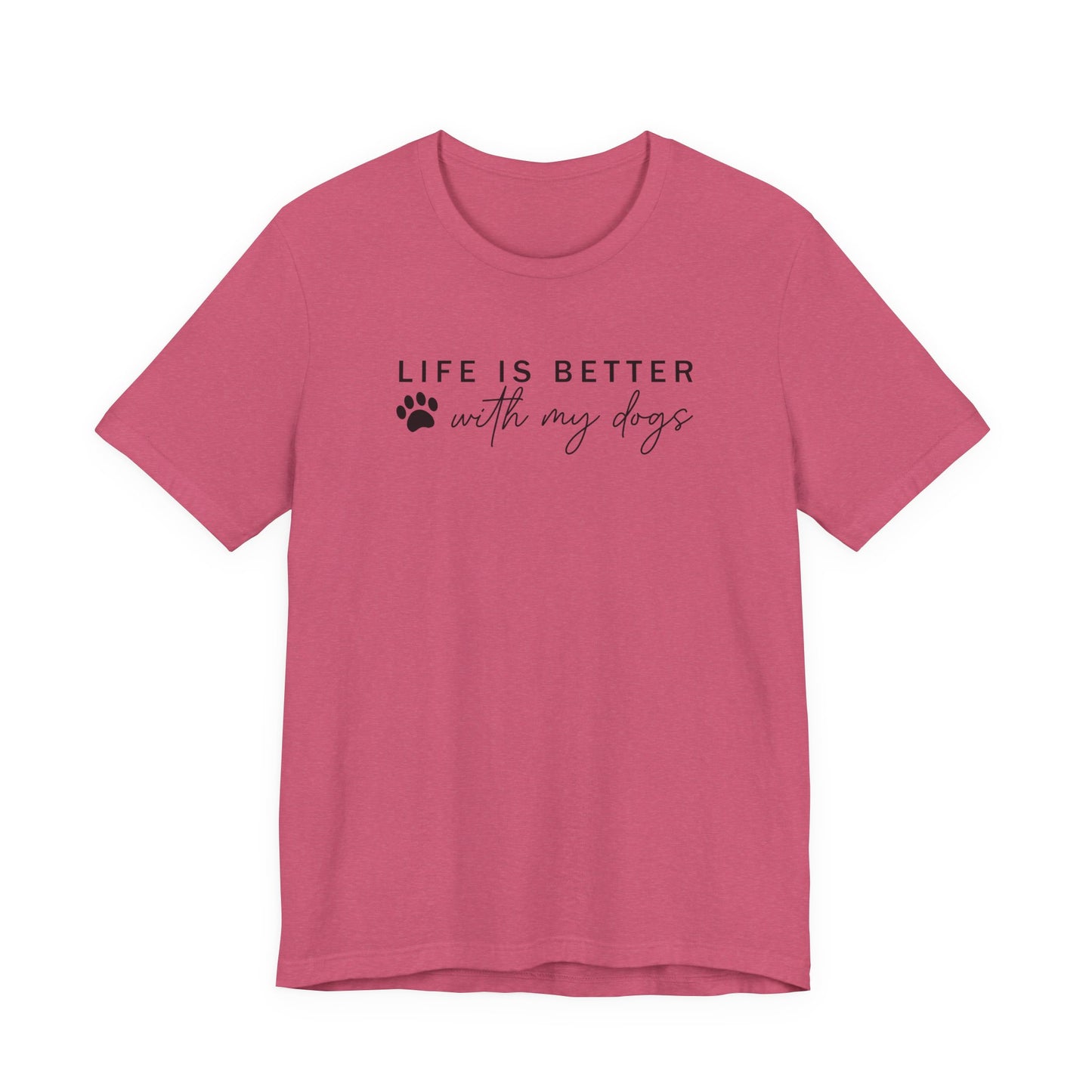 Dog Mom Tee | Unisex Graphic Tee | White Bella Canvas 3001 | XS–5XL