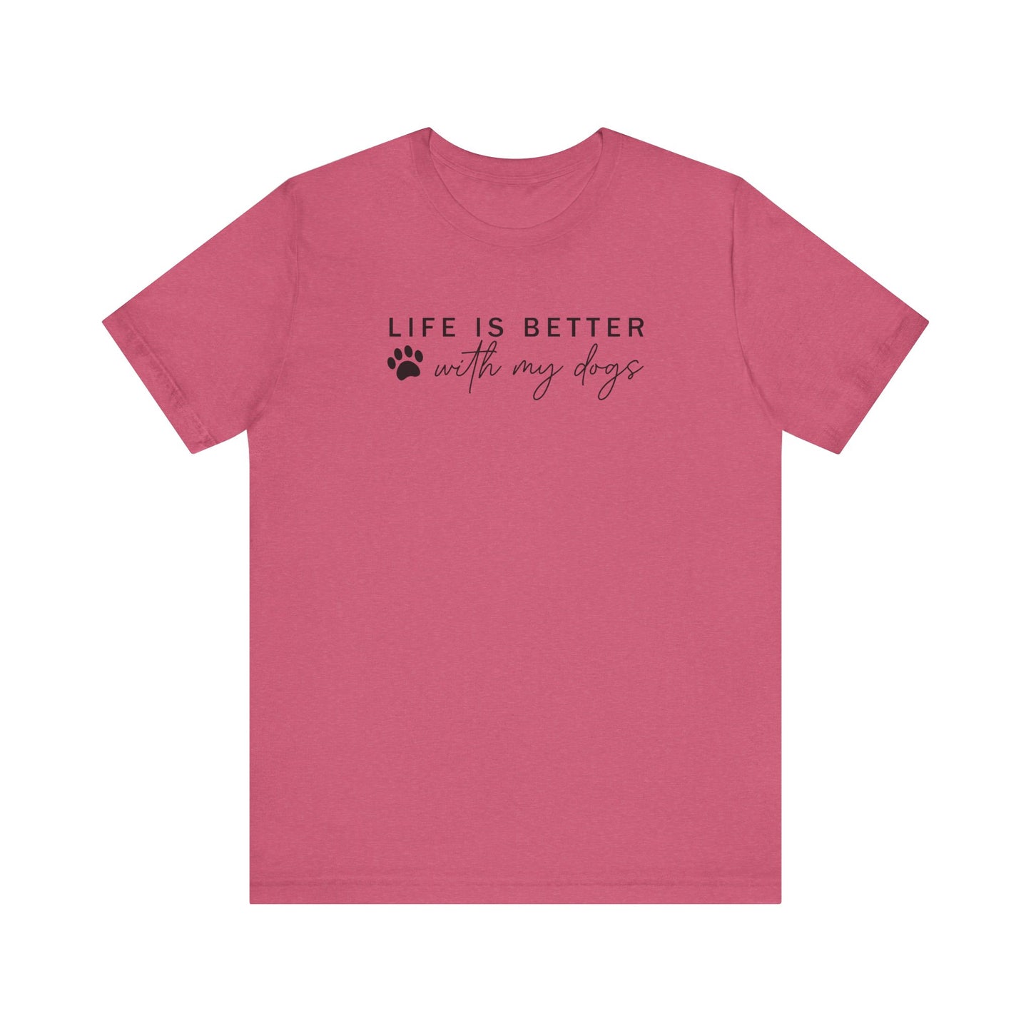 Dog Mom Tee | Unisex Graphic Tee | White Bella Canvas 3001 | XS–5XL