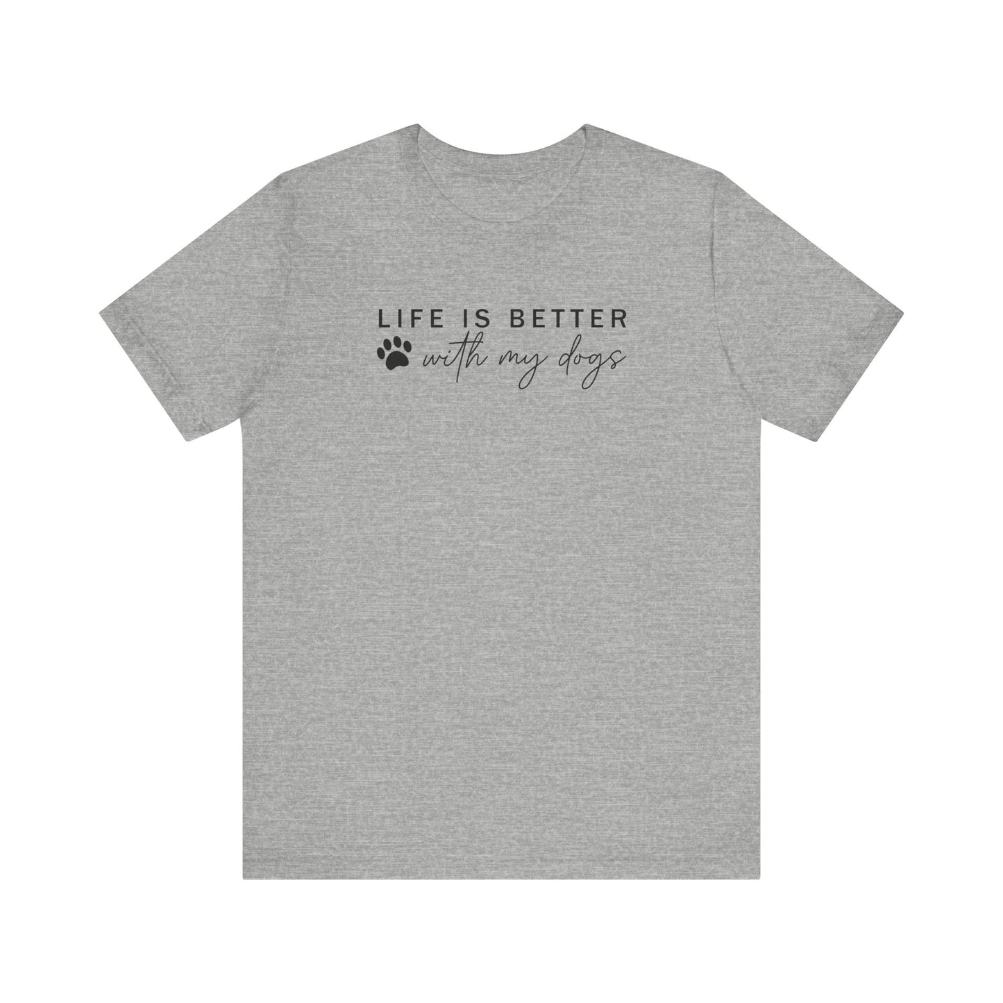 Dog Mom Tee | Unisex Graphic Tee | White Bella Canvas 3001 | XS–5XL