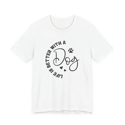 Mom Dog Shirt | Unisex Graphic Tee | White Bella Canvas 3001 | XS–5XL