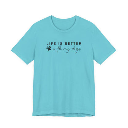 Dog Mom Tee | Unisex Graphic Tee | White Bella Canvas 3001 | XS–5XL
