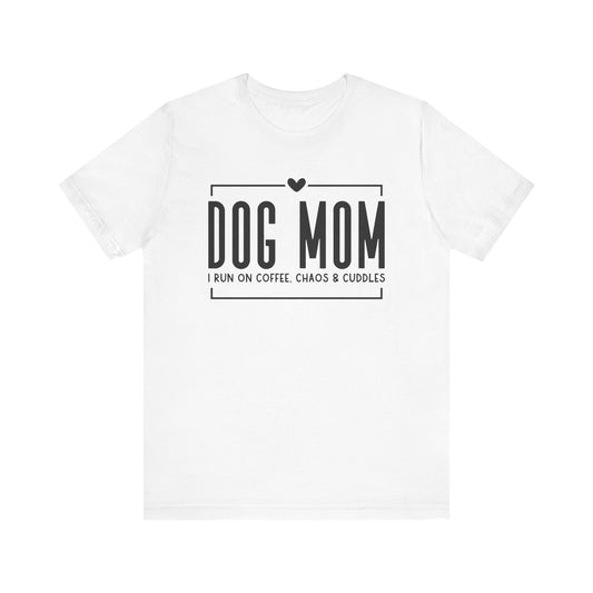 Dog Mom Tee | Unisex Graphic Tee | White Bella Canvas 3001 | XS–5XL