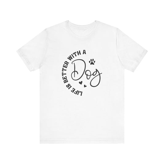 Mom Dog Shirt | Unisex Graphic Tee | White Bella Canvas 3001 | XS–5XL